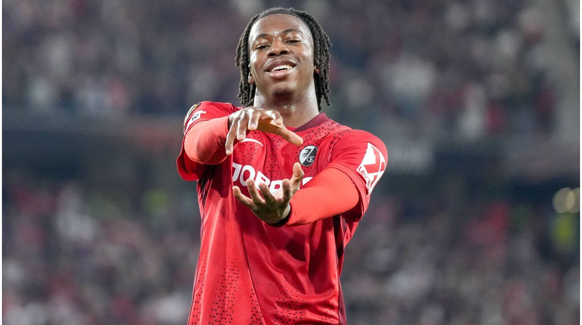 Johan Manzambi joins Aston Villa - SC Freiburg receive record transfer ...