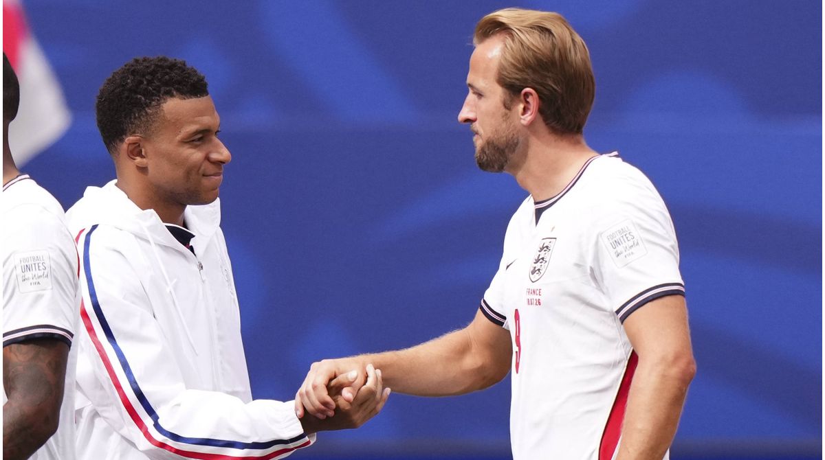 Kane narrowly beat Mbappé - | 