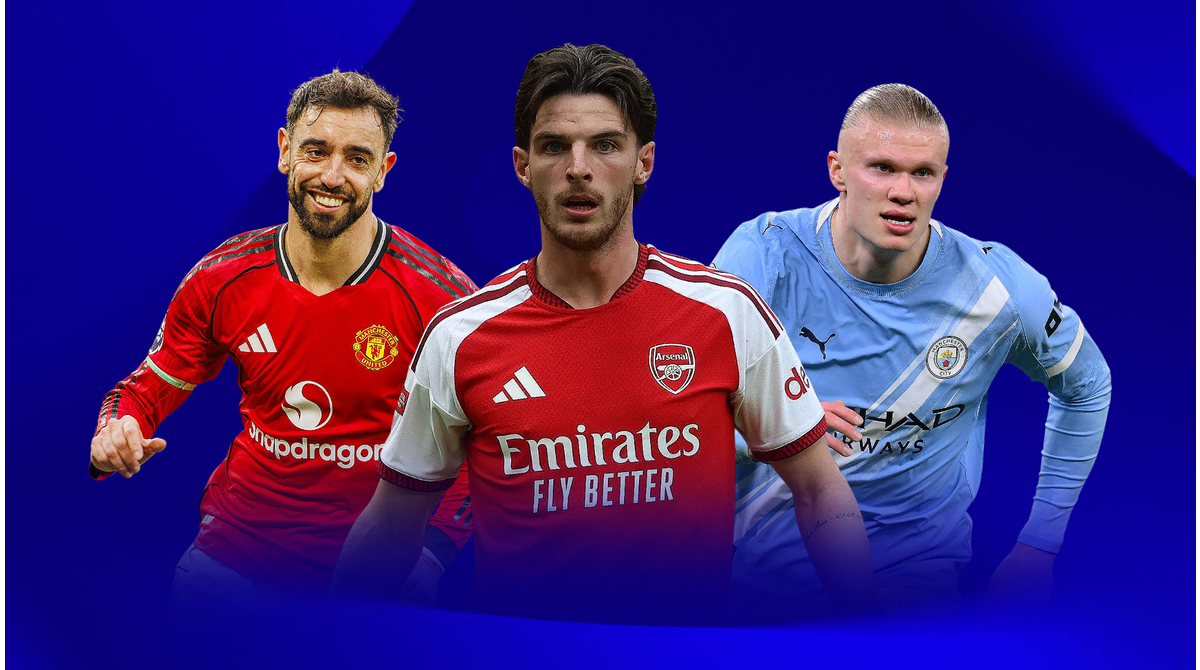 Rice, Haaland & Fernandes included - Premier League players vote for their 2025/26 TOTY