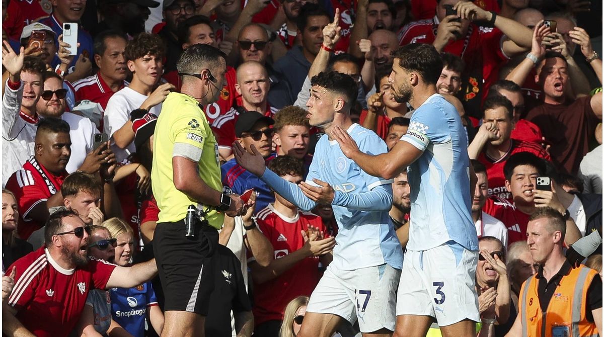 Phil Foden dismissed - Every red card in Manchester derby in the Premier League era