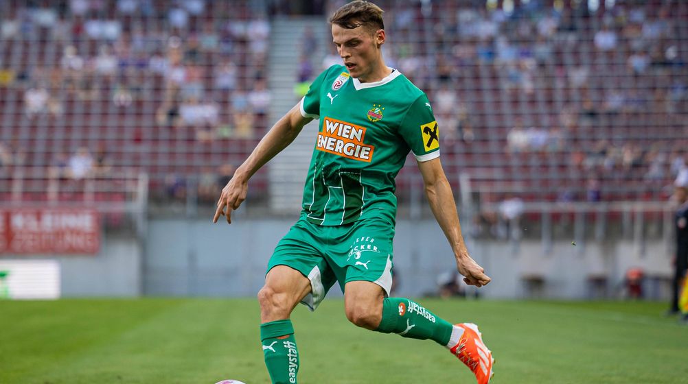 WSG Tirol leiht Rapid-Verteidiger Benjamin Böckle