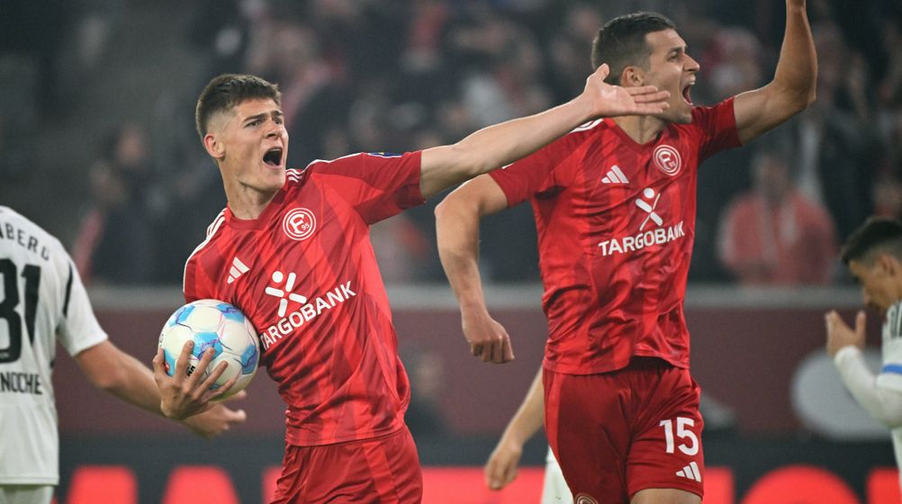 Fortuna Düsseldorf holt Unentschieden gegen 1. FC Nürnberg