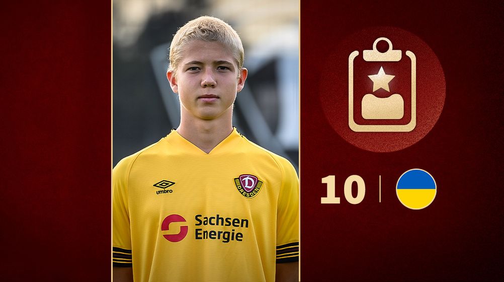 Dmytro Bogdanov: Von Ukraine-Flucht zum Durchbruch bei Dynamo Dresden