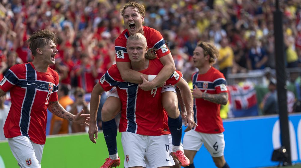 Haaland schießt Brasilien raus: Norwegen erstmals im WM-Viertelfinale