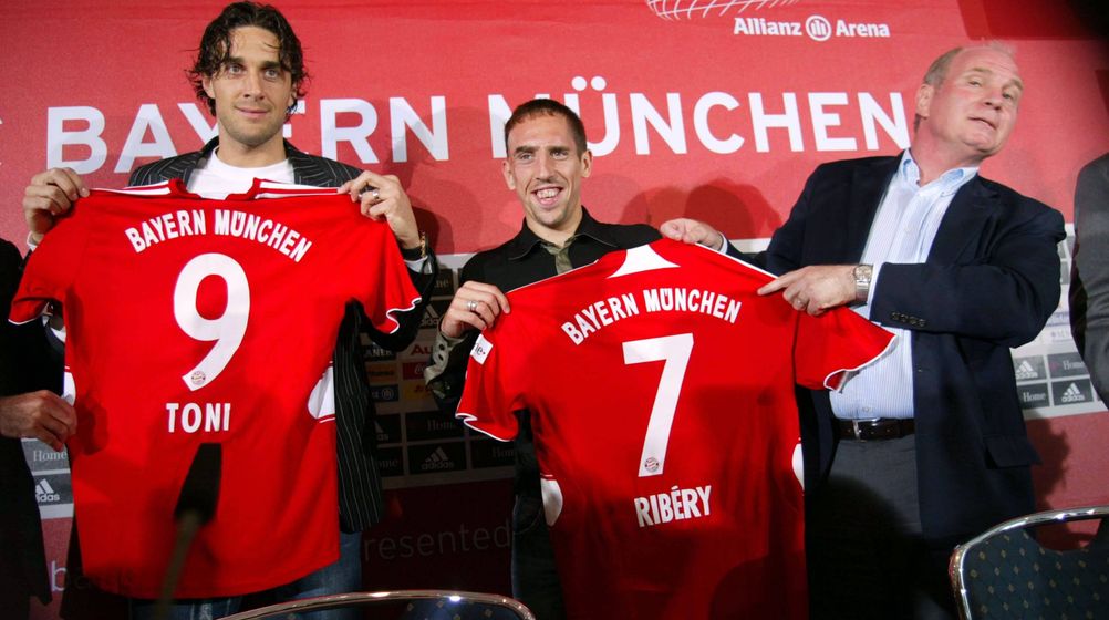 Als der FC Bayern mit der Transfer-Offensive 2007 um Ribéry eigene Regeln brach