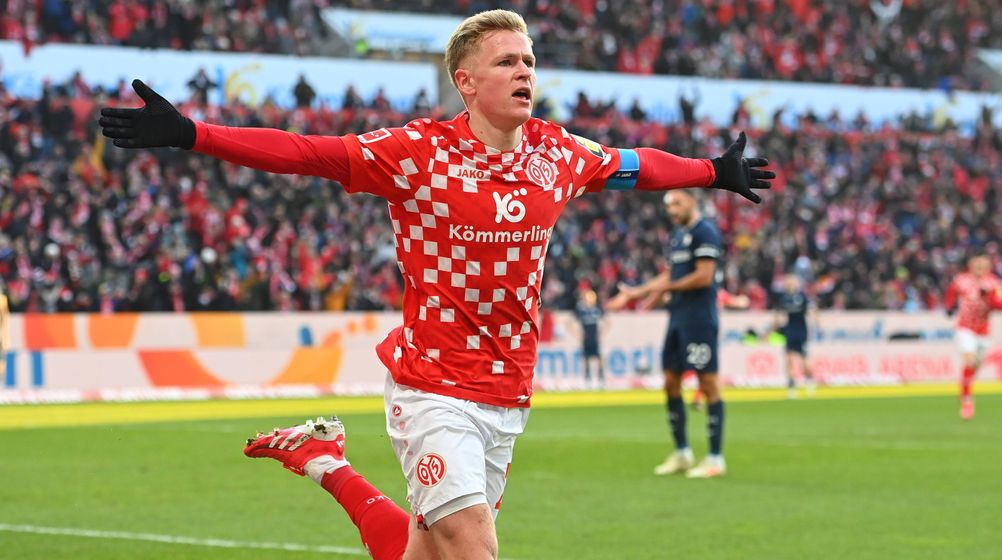 Burkardt nimmt Mainz-Rekord ins Visier: Meiste Tore in einer Bundesliga-Saison