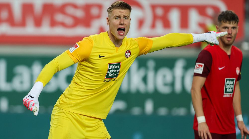 1. FC Kaiserslautern verlängert mit Stammtorhüter Julian Krahl
