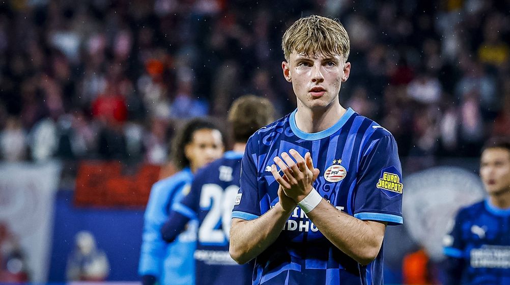 Hansen op één na jongste Champions League-debutant ooit van PSV ...