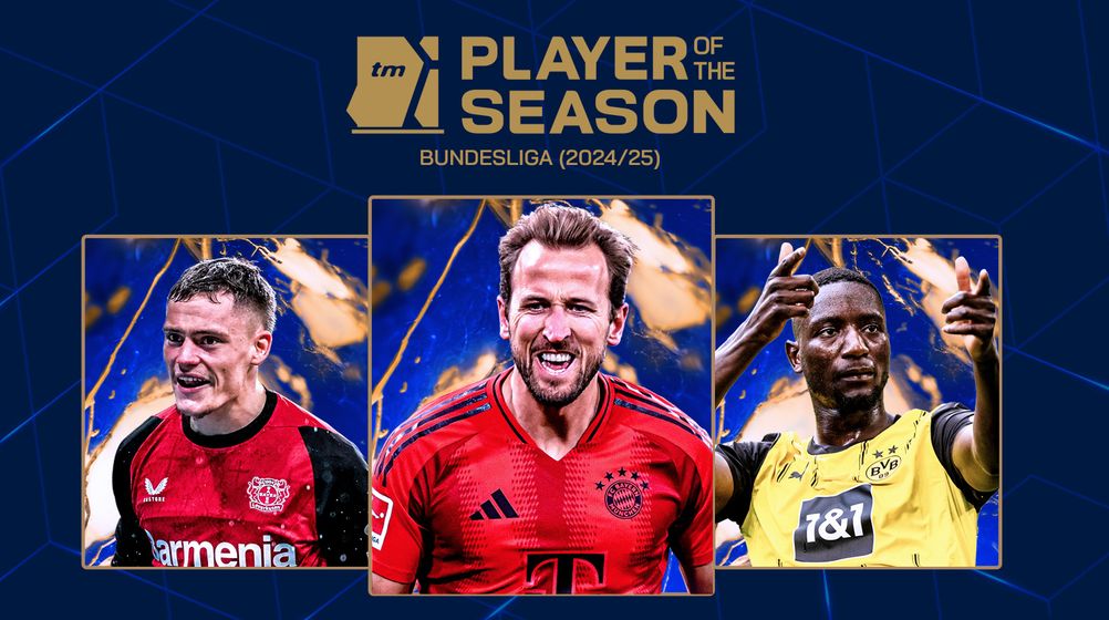 Mit Kane & Wirtz: Jetzt den besten Bundesliga-Spieler 2024/25 wählen