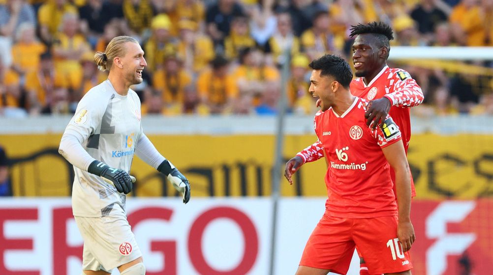 Zittersieg im DFB-Pokal: Mainz 05 bezwingt Dynamo Dresden – Hertha BSC weiter