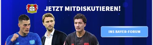Hier wird &uuml;ber Bayer Leverkusen diskutiert
