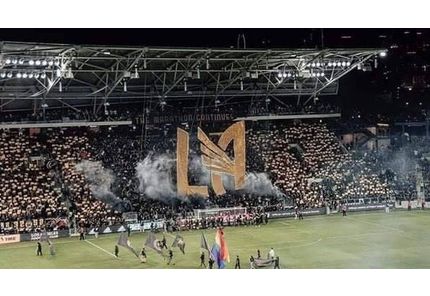 Choreo Banc of California Stadium LAFC