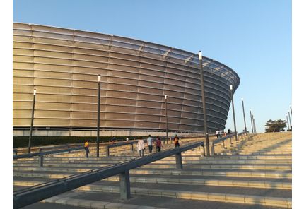 Das Green Point Stadium von außen