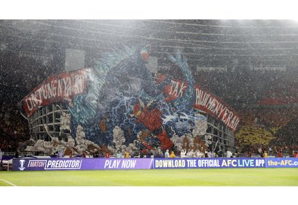 Indonesia Fans, Gelora Bung Karno stadium in Jakarta, 2024