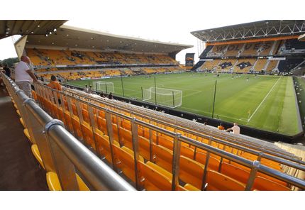 Molineux Stadium der Wolverhampton Wanderers