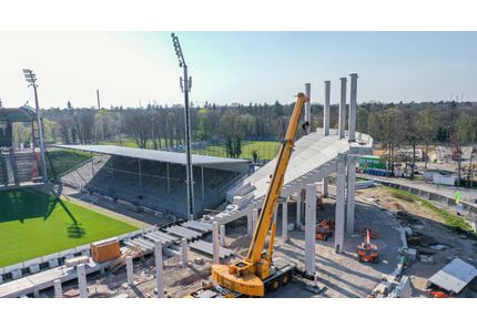Wildparkstadion im Umbau, Karlsruher SC